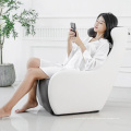 Massage sofa electric white Luxury home hotel massage armchair for neck, shoulder, back ,waist